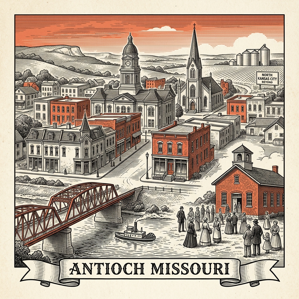Engraved Antioch CA city illustration – Official Translations certified translation services from $29.95 per page