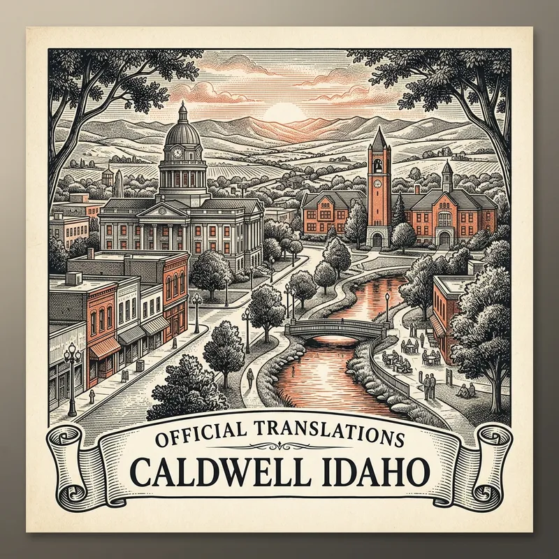 Caldwell certified translation services