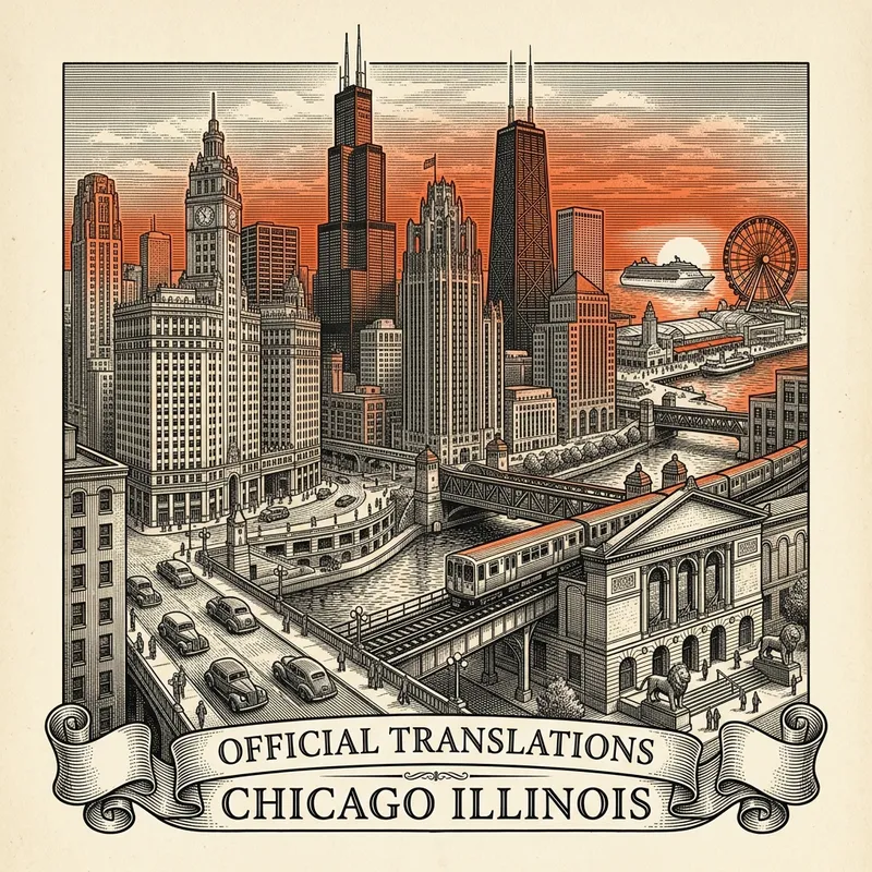 Chicago certified translation services