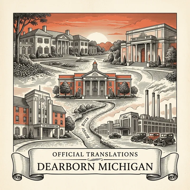 Dearborn certified translation services