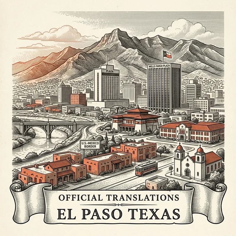 El Paso certified translation services