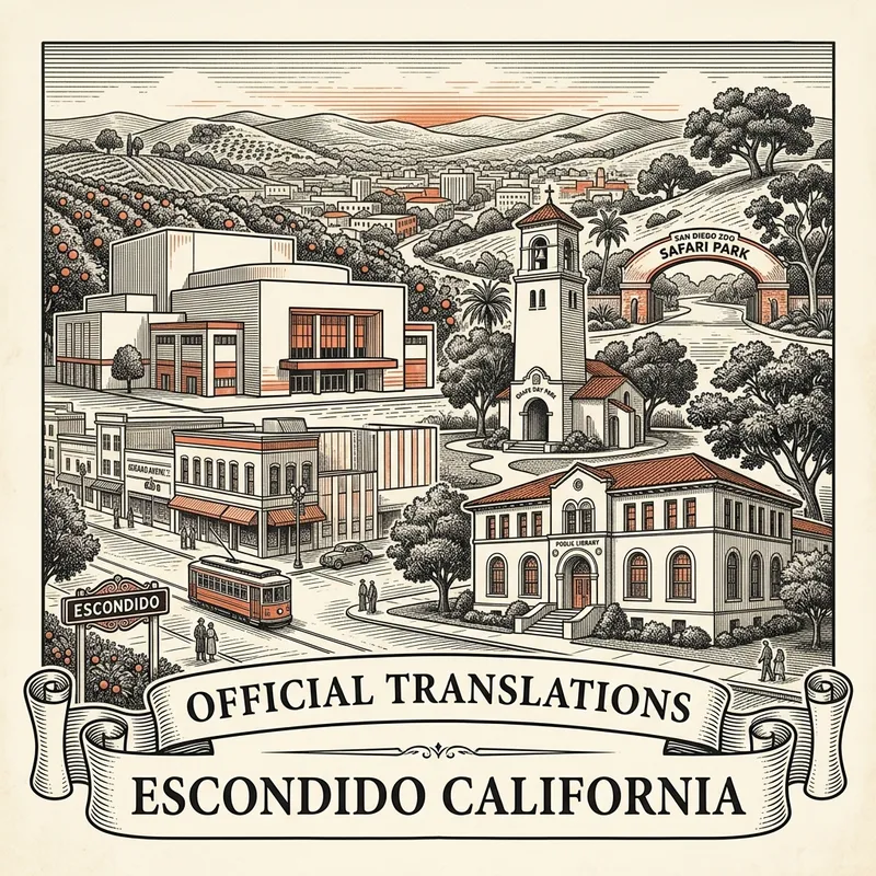 Escondido certified translation services