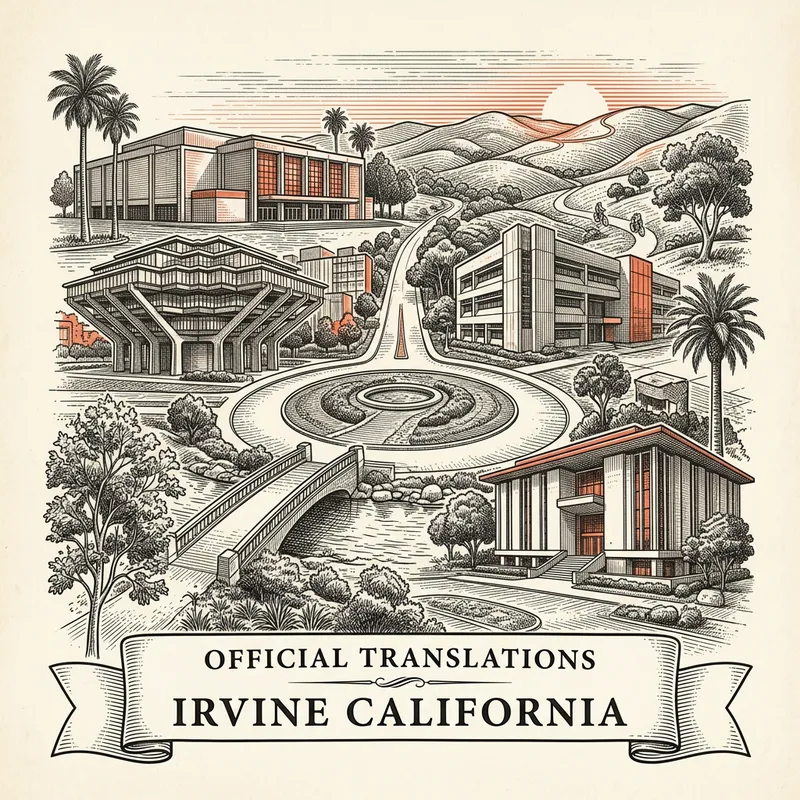 Irvine certified translation services