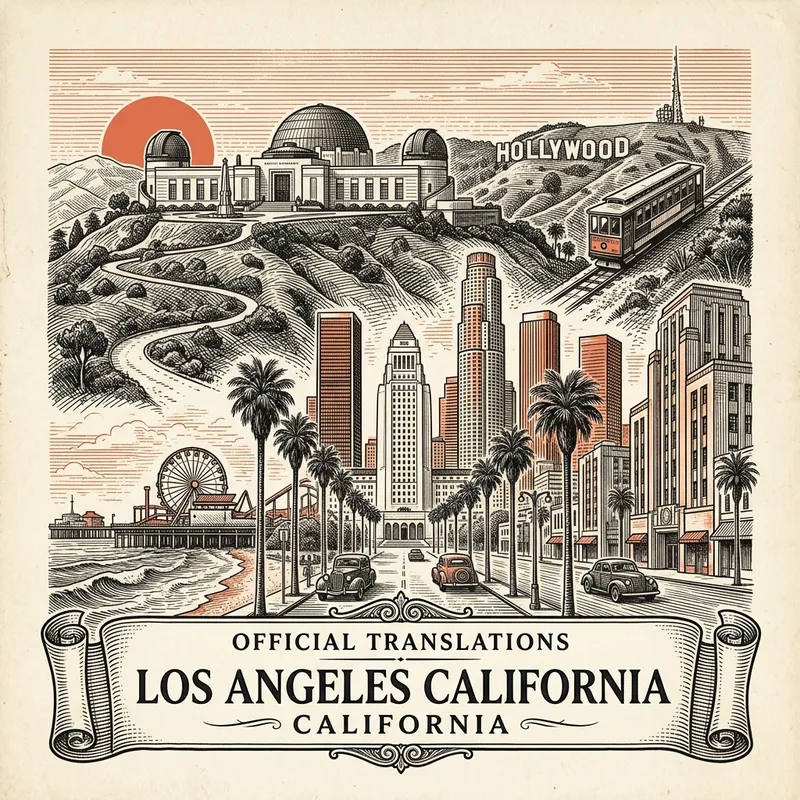 Los Angeles certified translation services