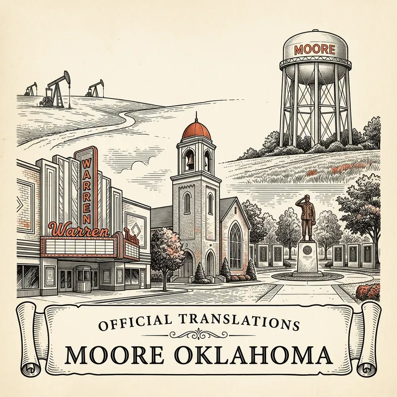Moore certified translation services