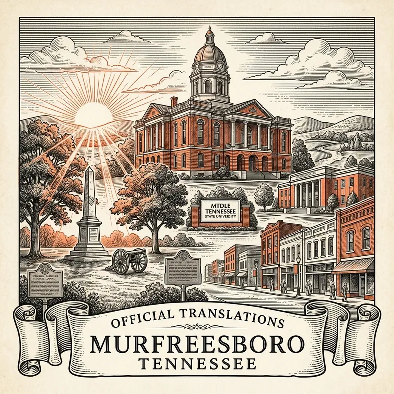 Murfreesboro certified translation services