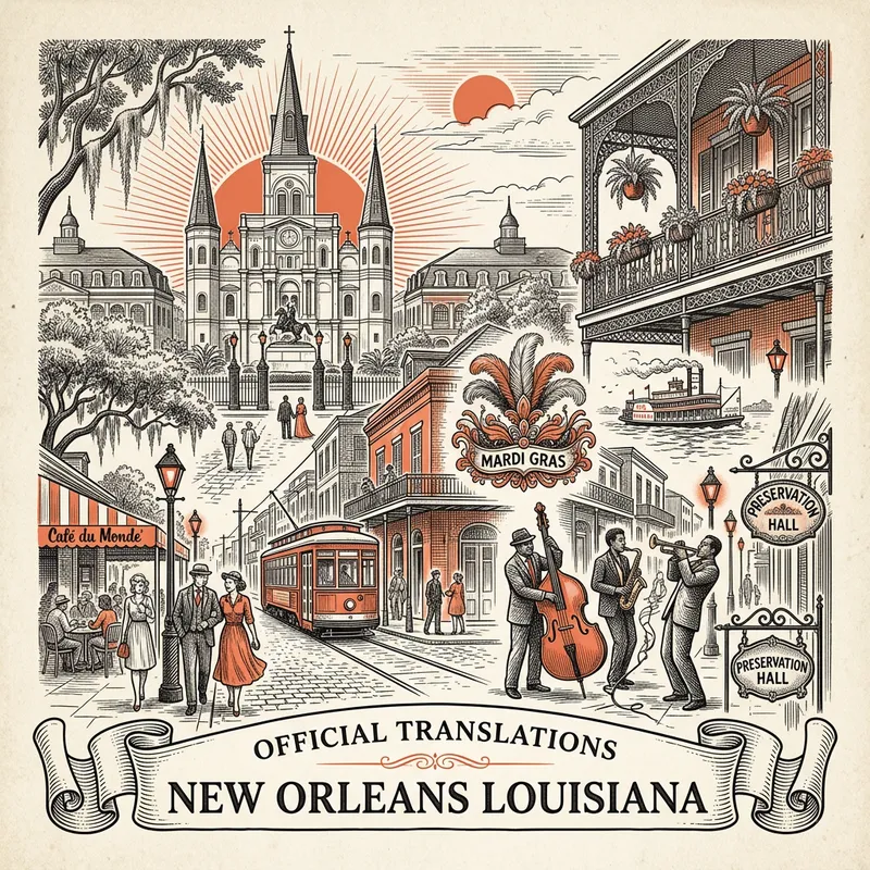 New Orleans certified translation services
