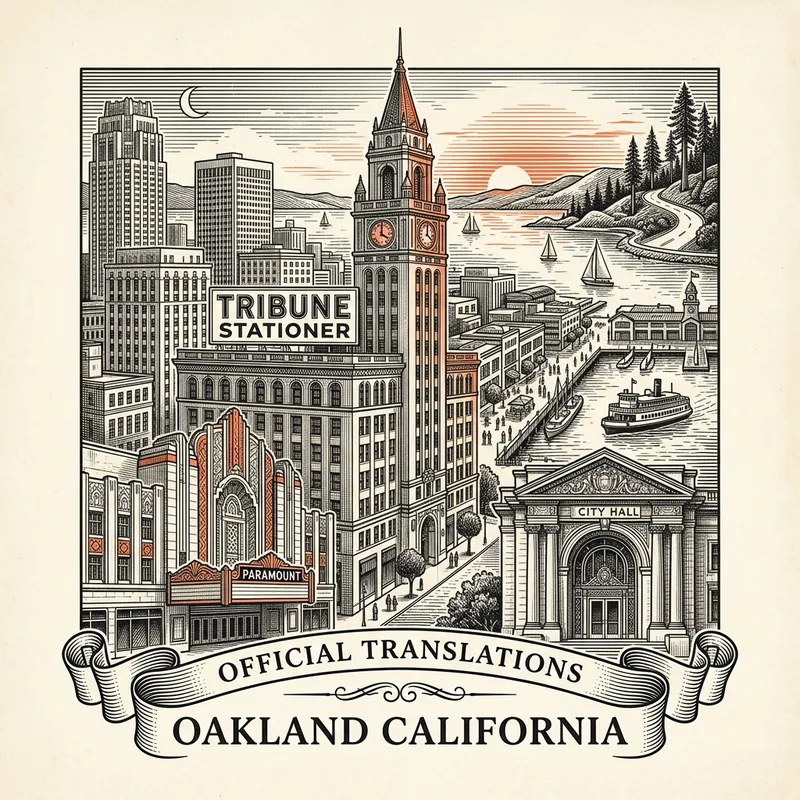 Oakland California certified translation services