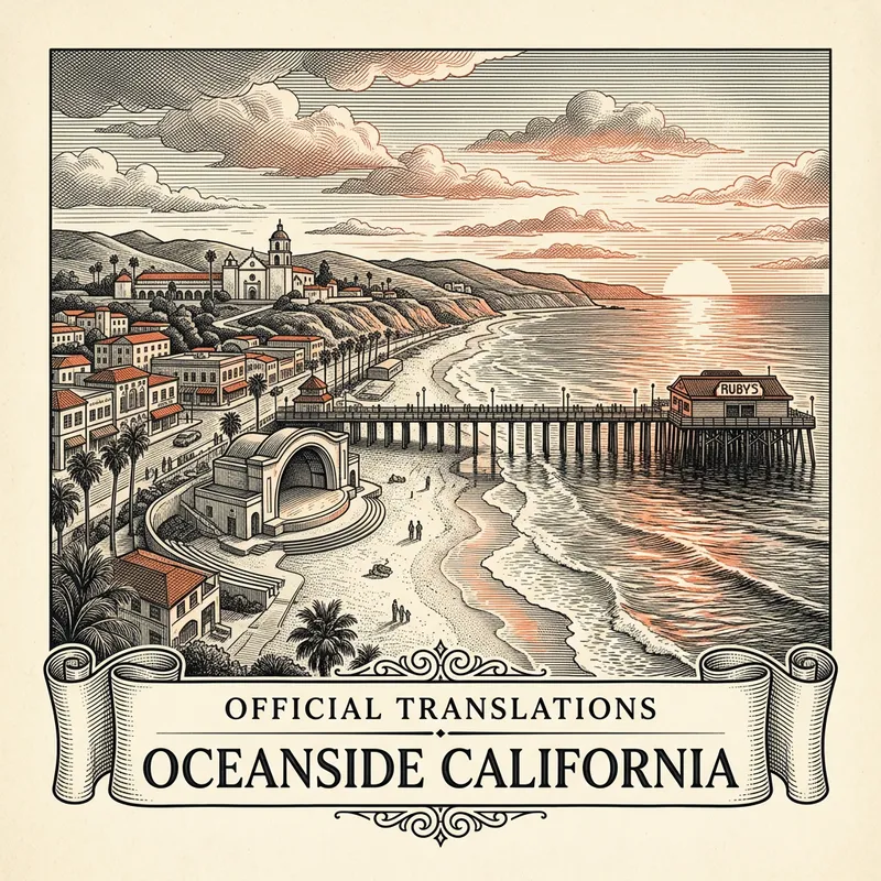 Oceanside certified translation services