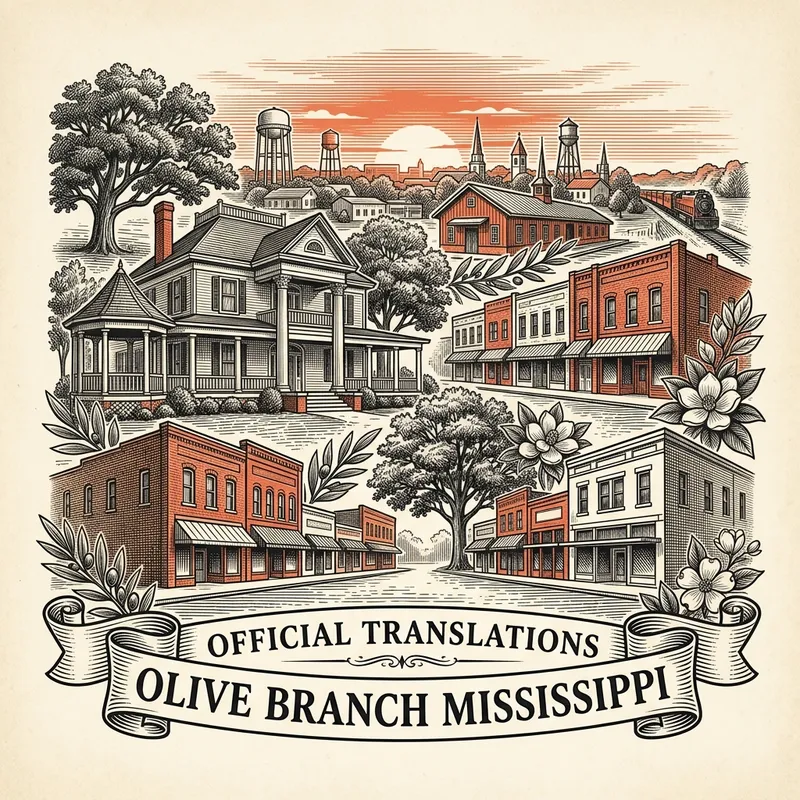 Olive Branch certified translation services