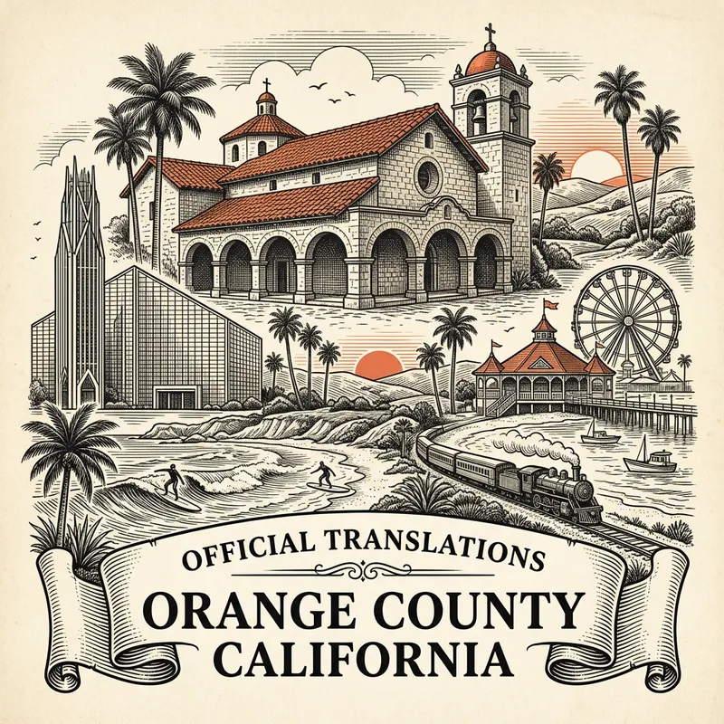 Orange County certified translation services