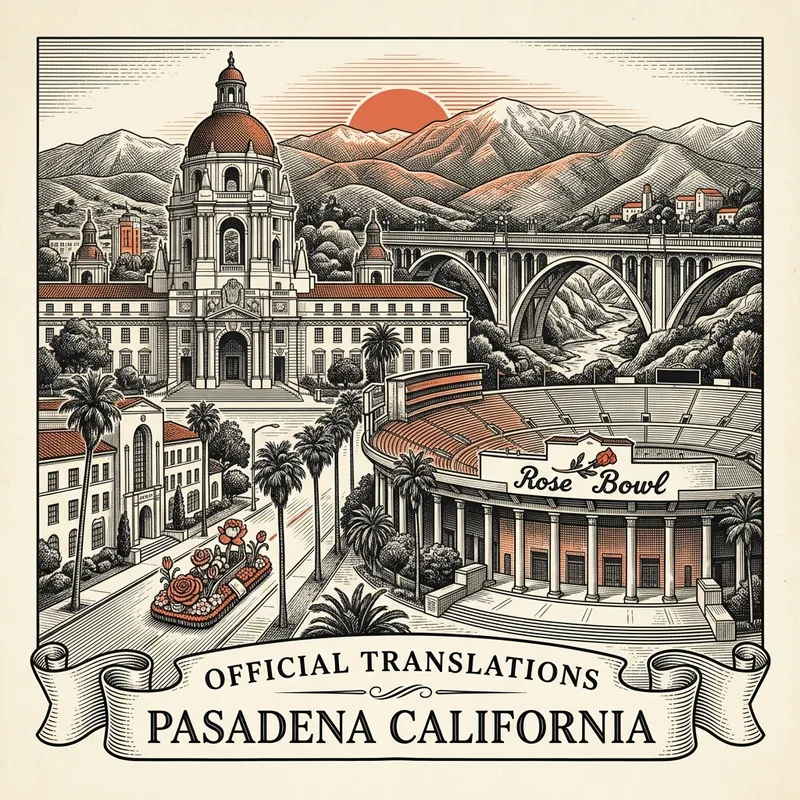 Pasadena certified translation services
