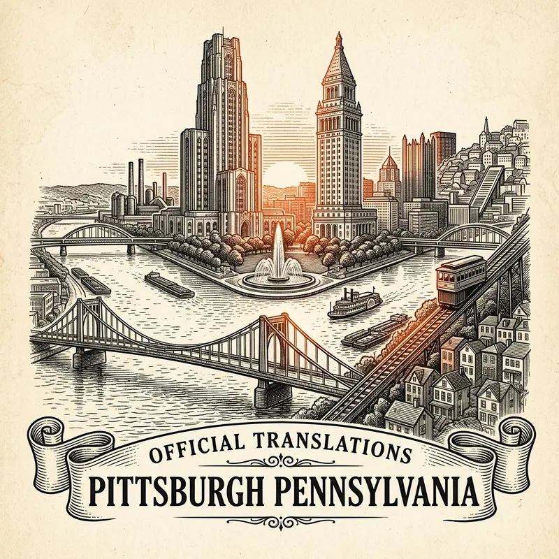 Pittsburgh certified translation services