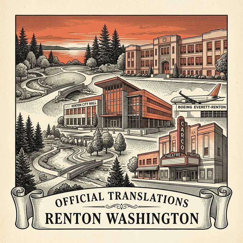 Renton certified translation services
