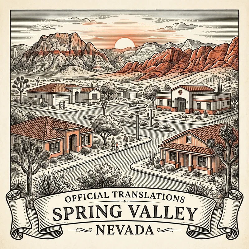 Spring Valley certified translation services