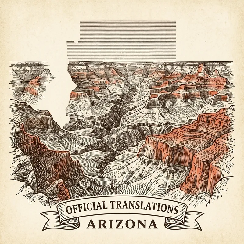 Flag of Arizona – certified translation services across Arizona