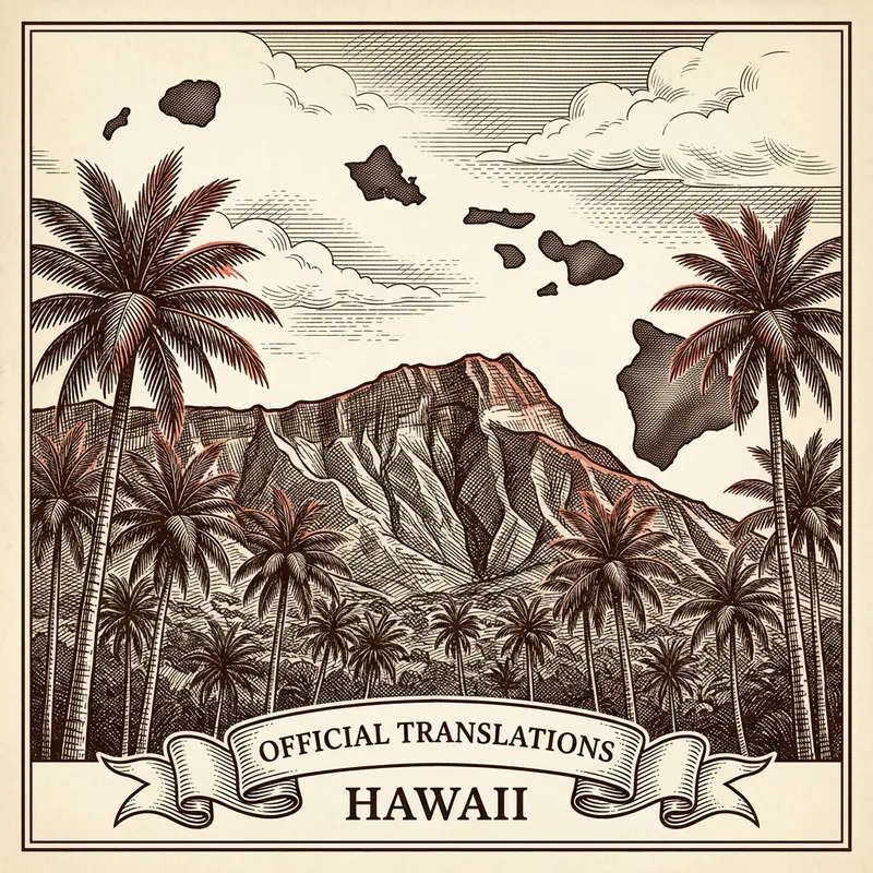 Hawaii – certified translation services across all Hawaiian islands