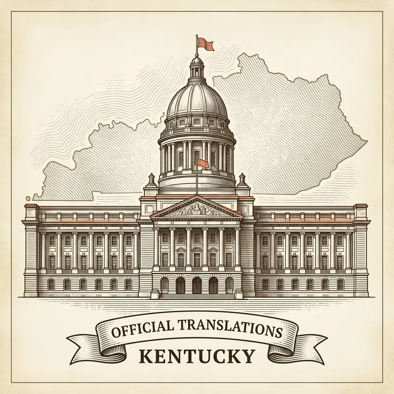 Flag of Kentucky — certified translation services across Kentucky