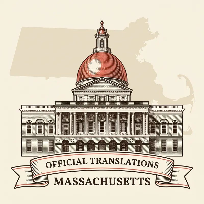 Flag of Massachusetts — certified translation services across Massachusetts