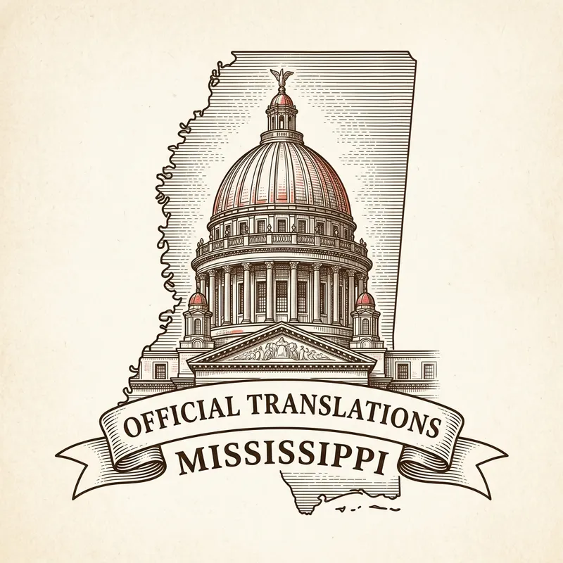 Flag of Mississippi — certified translation services across Mississippi