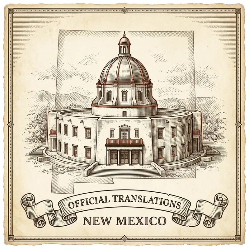 Flag of New Mexico — certified translation services across New Mexico