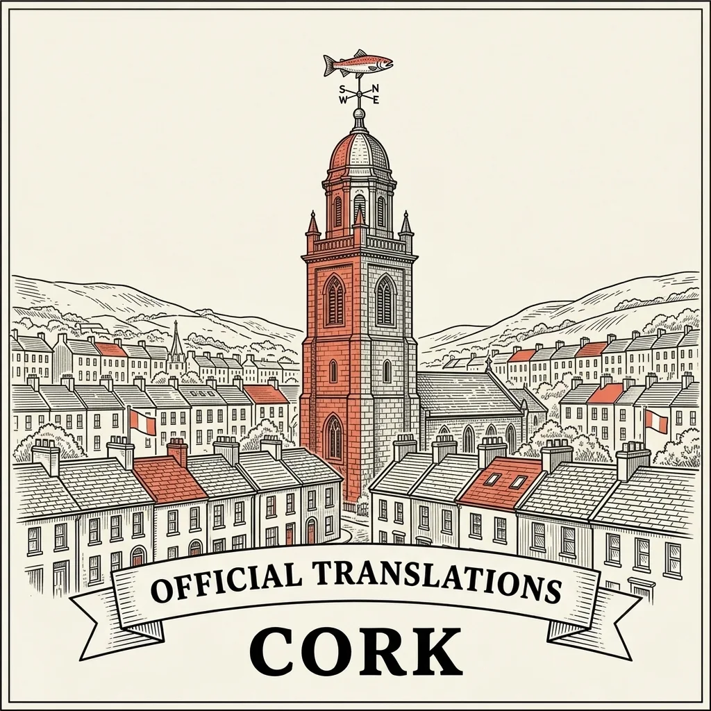Engraved Cork illustration &ndash; Official Translations certified translation from €29.95 per page