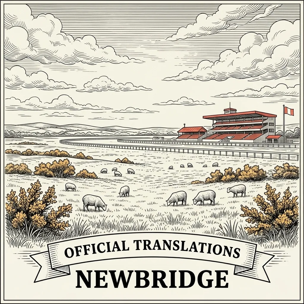 Engraved Newbridge illustration &ndash; Official Translations certified translation from €29.95 per page