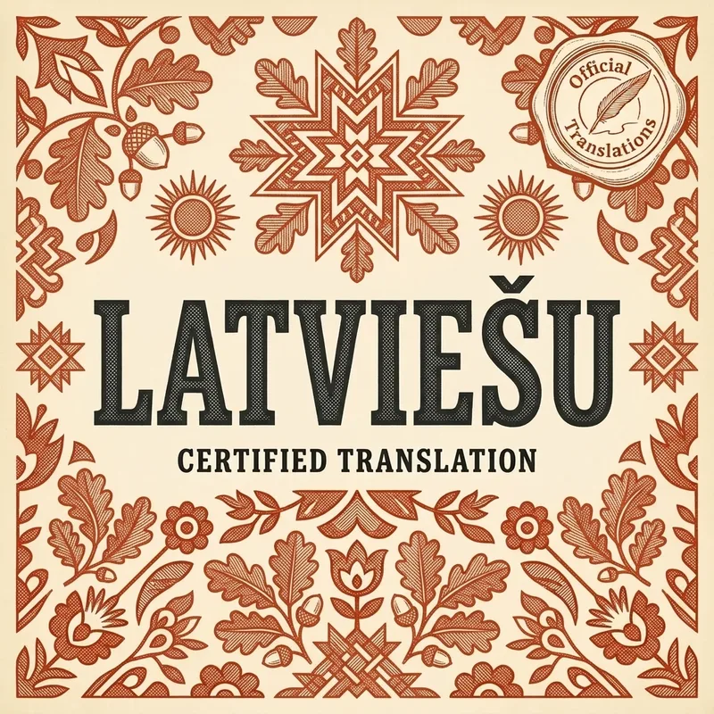 Latvian certified translation Ireland – Official Translations