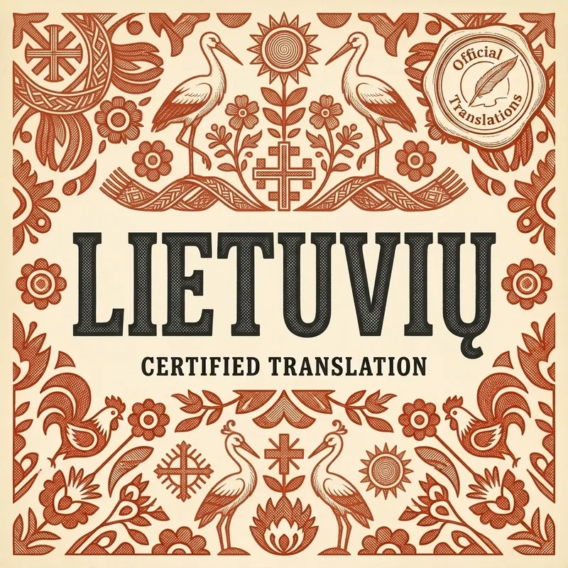 Lithuanian certified translation Ireland – Official Translations